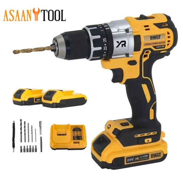 DeWALT Cordless Drill 24V with Hammer